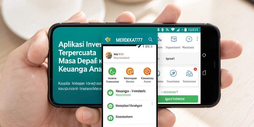Tampilan antarmuka utama MERDEKA777 yang interaktif dan informatif.